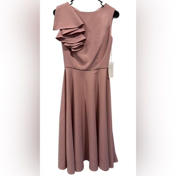 NWT TS Couture Dusty Pink A Line Party Dress - Picture 5 of 7